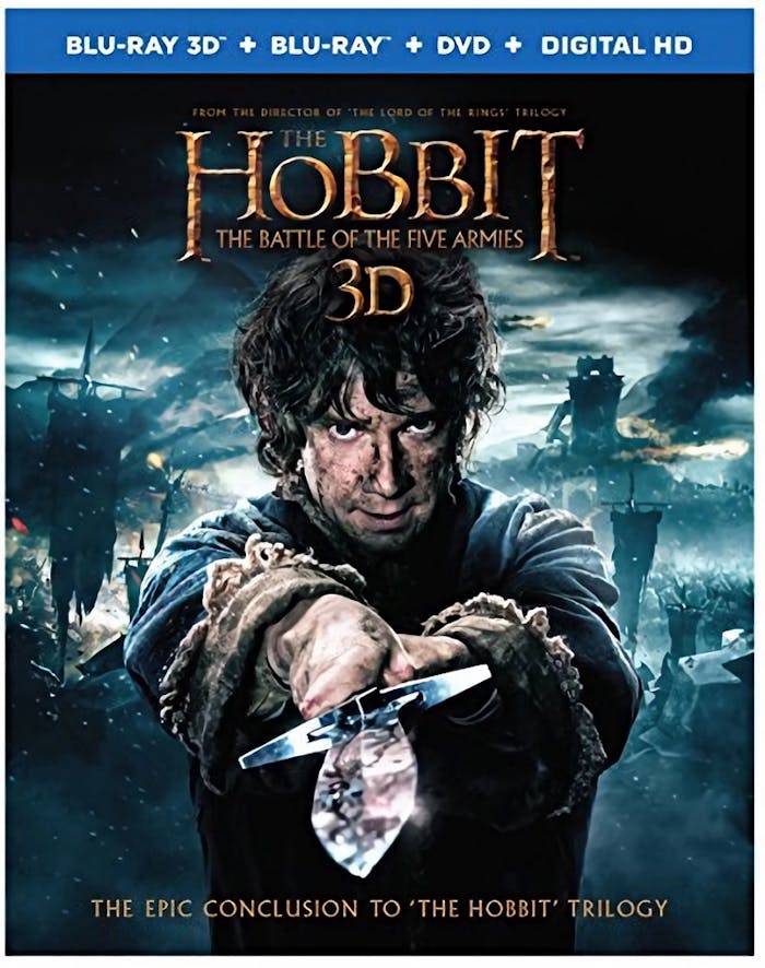 Hobbit, The: The Battle of the Five Armies (3D Blu-ray + Blu-ray) [Blu-ray]