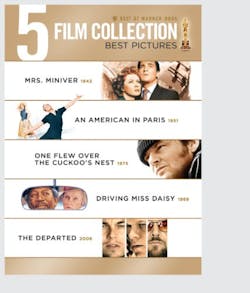 5 Film Collection Best Pictures 2: ( Mrs. Miniver / An American In Paris / One Flew Over The Cuckoo'