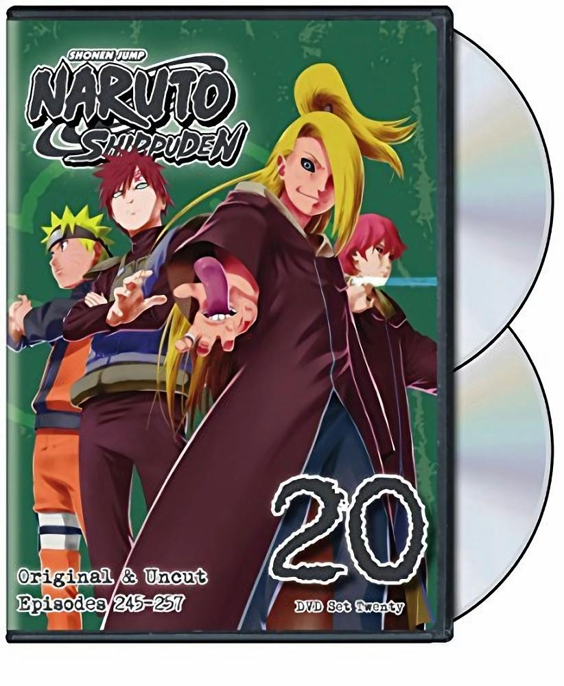 Naruto Shippuden Uncut Set 20 (DVD Set) - DVD