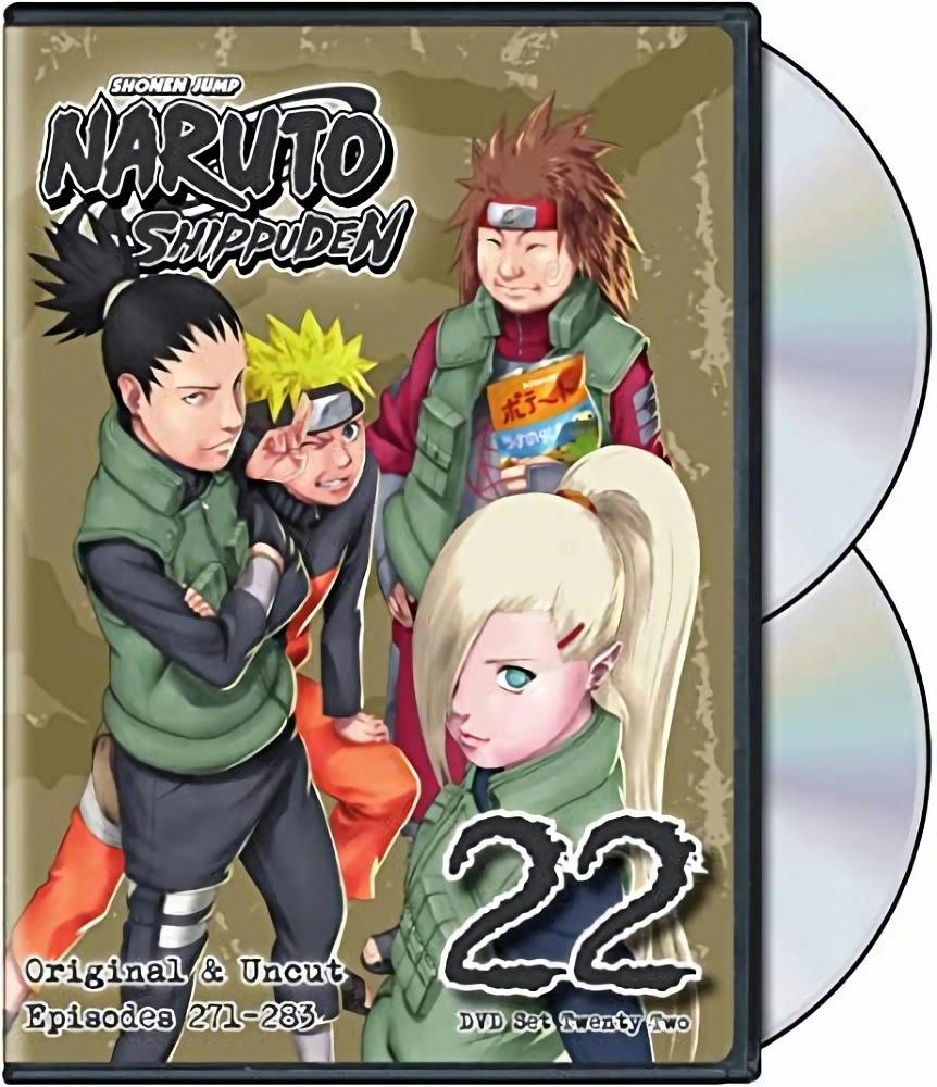 Naruto Shippuden Uncut Set 22 (DVD Boxed Set) - DVD