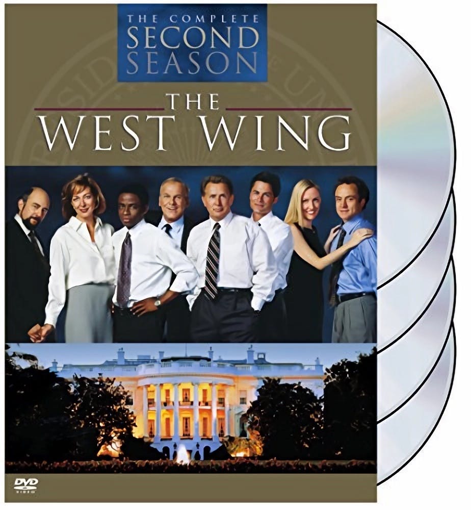 Buy West Wing: The Complete Second Season DVD New Box Art DVD | GRUV