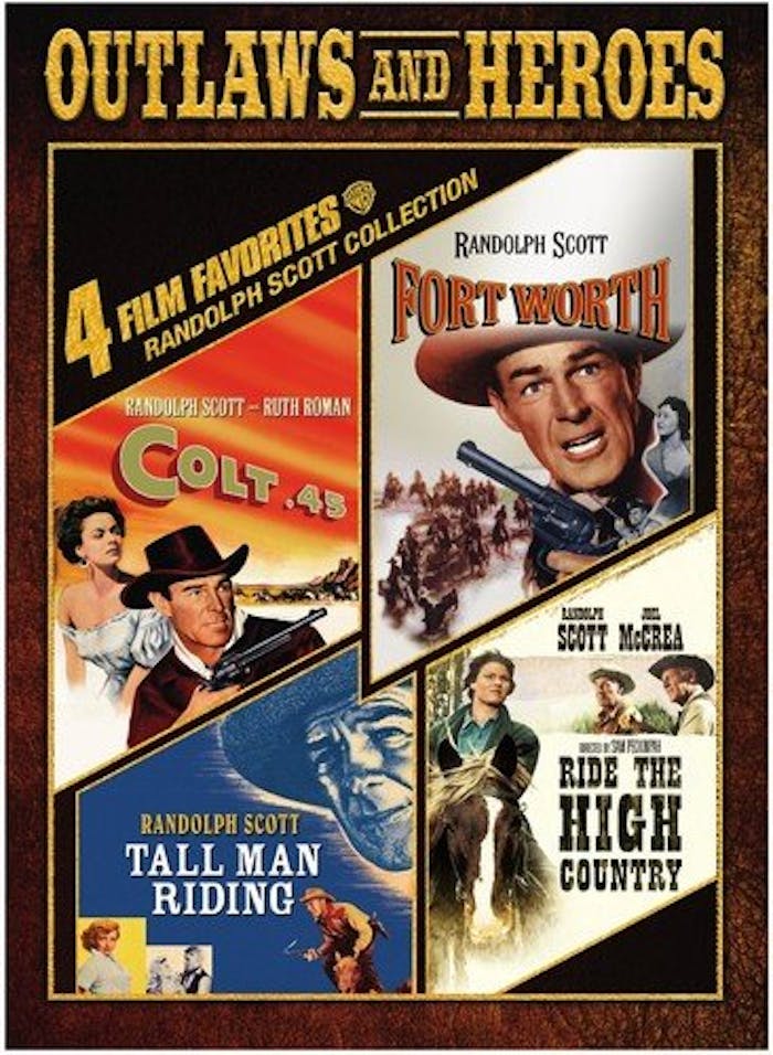4 Film Favorites: Randolph Scott Westerns (Line Look/DVD) [DVD]