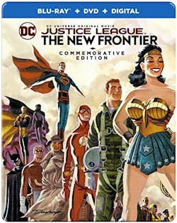Justice League: New Frontier Commemorative Edition (BD Steelbook) (Blu-ray Steelbook) [Blu-ray]