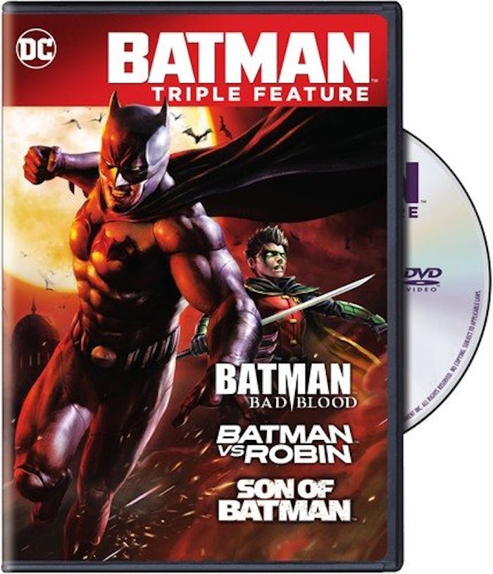 Batman: Bad Blood - 3 Film Collection (DVD Triple Feature) [DVD]