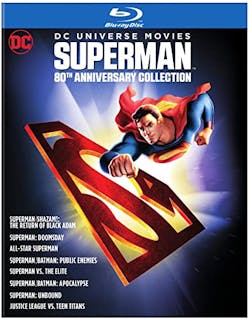 DC Universe Movies Superman 80th Anniversary Collection (Blu-ray Ultimate Edition) [Blu-ray]