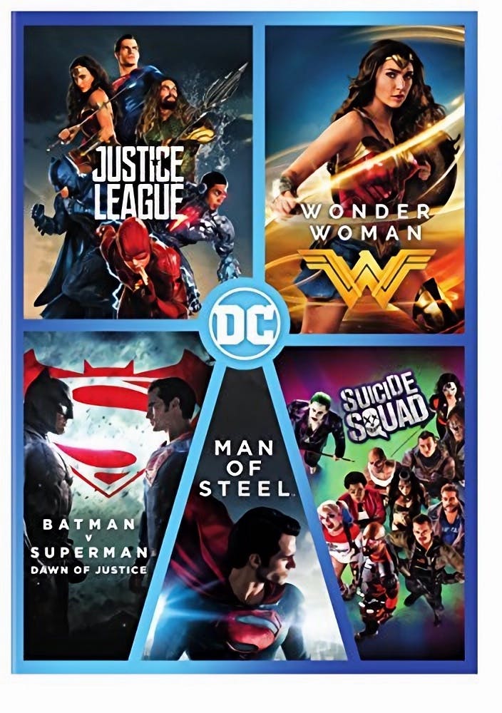 Buy DC 5-Film Collection (Justice League/Wonder Woman/ DVD | GRUV