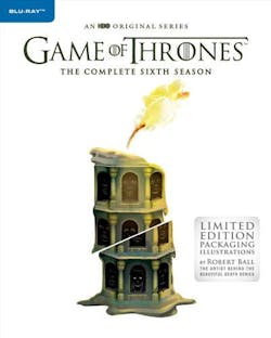 Game of Thrones: Season 6 (Robert Ball Exclusive Art/BluRay+Digital Copy) [Blu-ray]