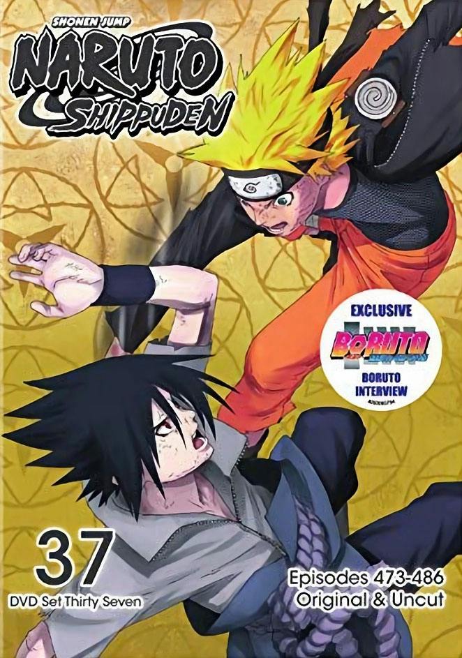 Naruto Shippuden Uncut DVD Set 37 (DVD Uncut) - DVD