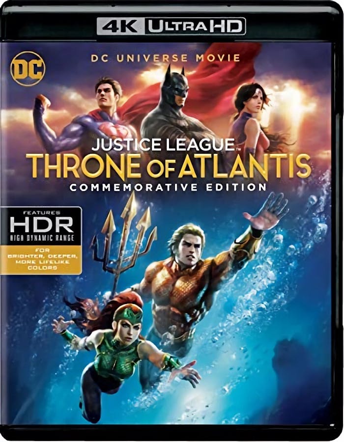DCU Justice League: Throne of Atlantis Commemorative Edition (4K Ultra HD Commemorative Edition) [UH