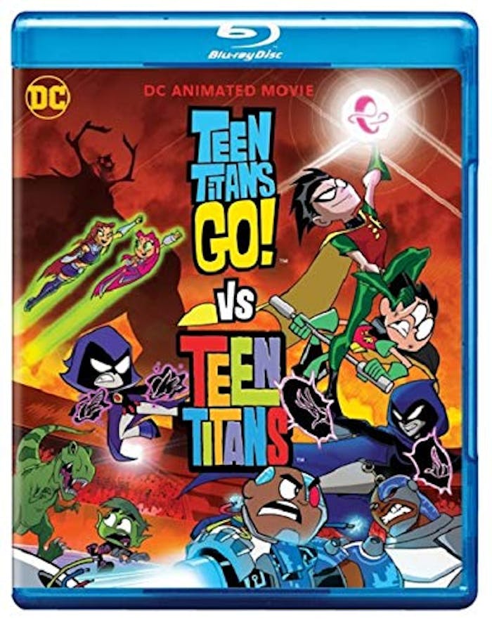 Teen Titans Go! Vs Teen Titans (Blu-ray + DVD + Digital HD) [Blu-ray]