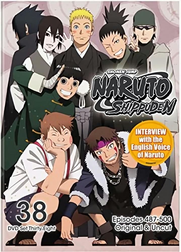 Naruto Shippuden Uncut Set 38 (DVD Uncut) - DVD