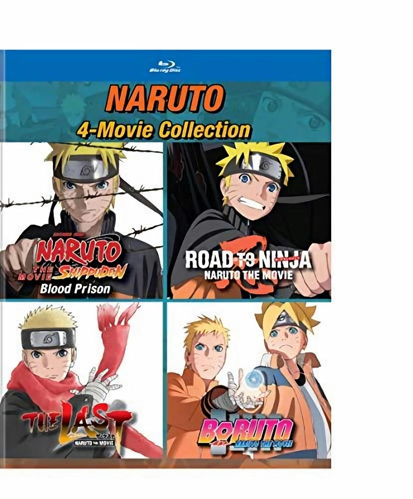 Naruto: 4-Movie Collection (Blu-ray Set) - Blu-ray
