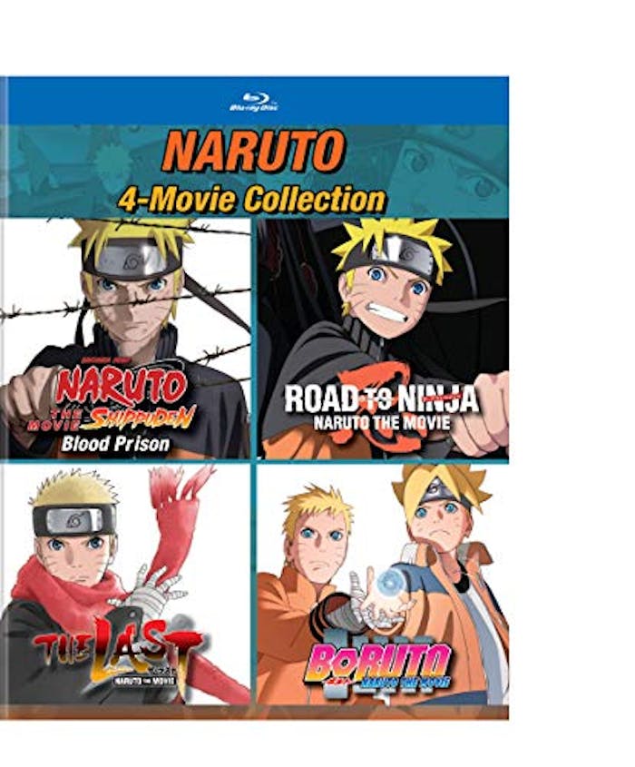 Naruto: 4-Movie Collection (Blu-ray Set) [Blu-ray]