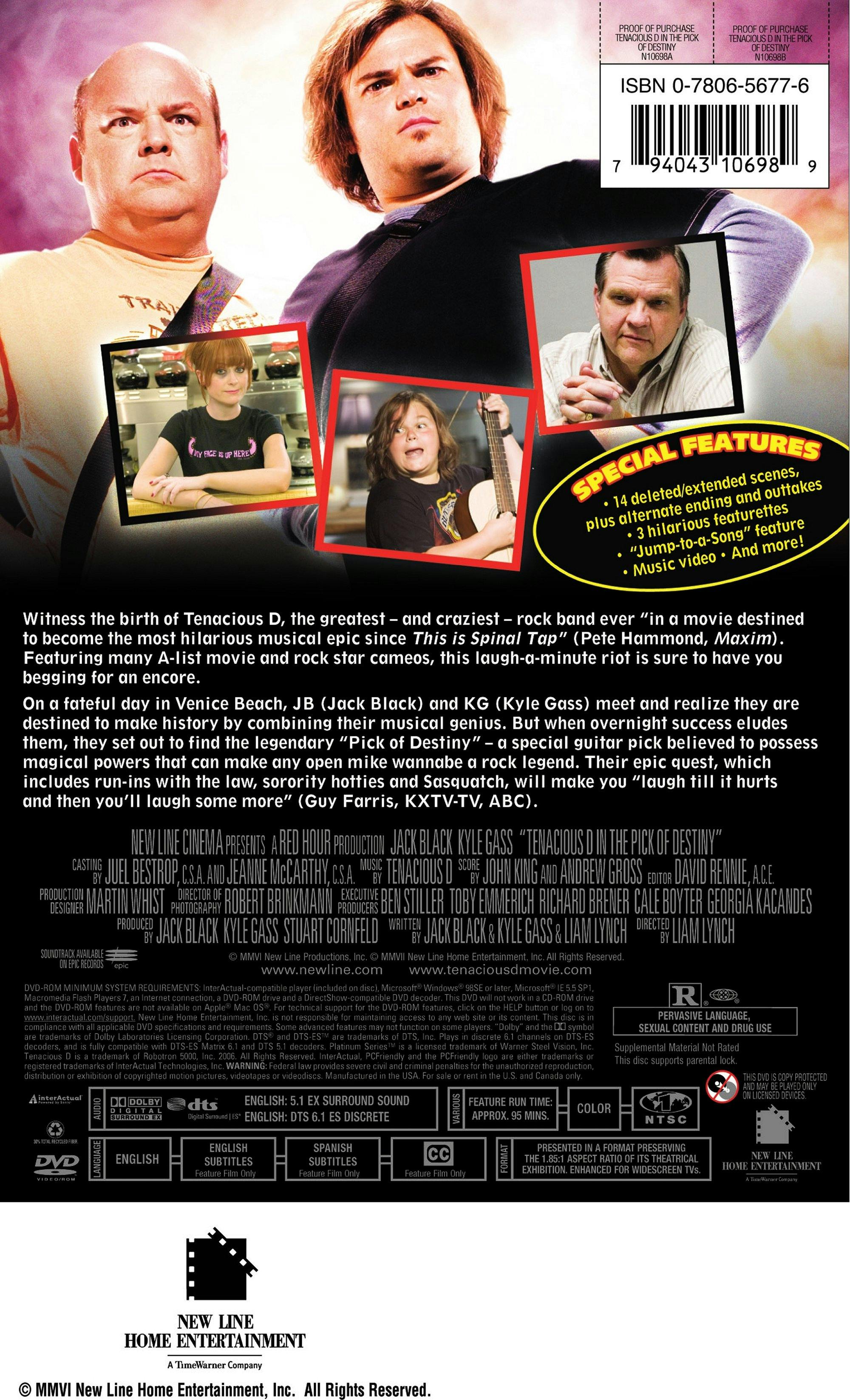 Tenacious D in the Pick of Destiny [DVD]