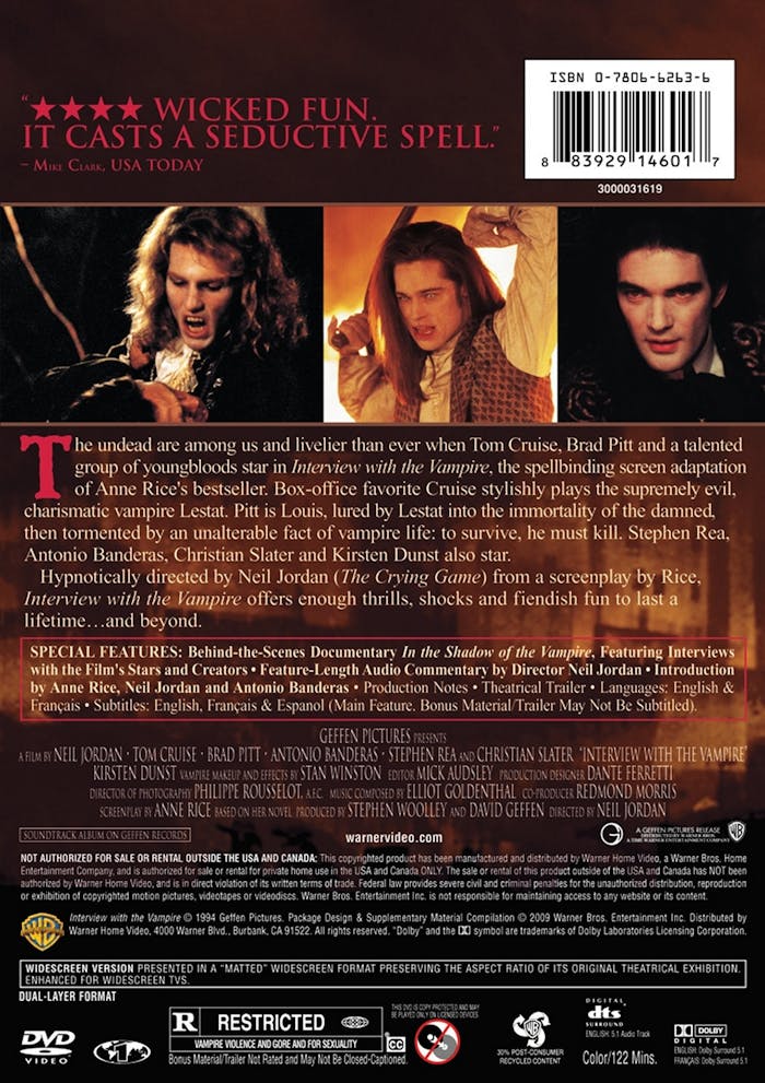 Interview With the Vampire (DVD New Packaging) [DVD]