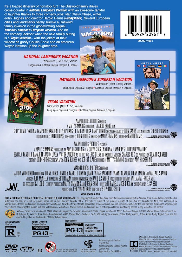 Vegas Vacation [Blu-ray]: : Chevy Chase, Randy Quaid