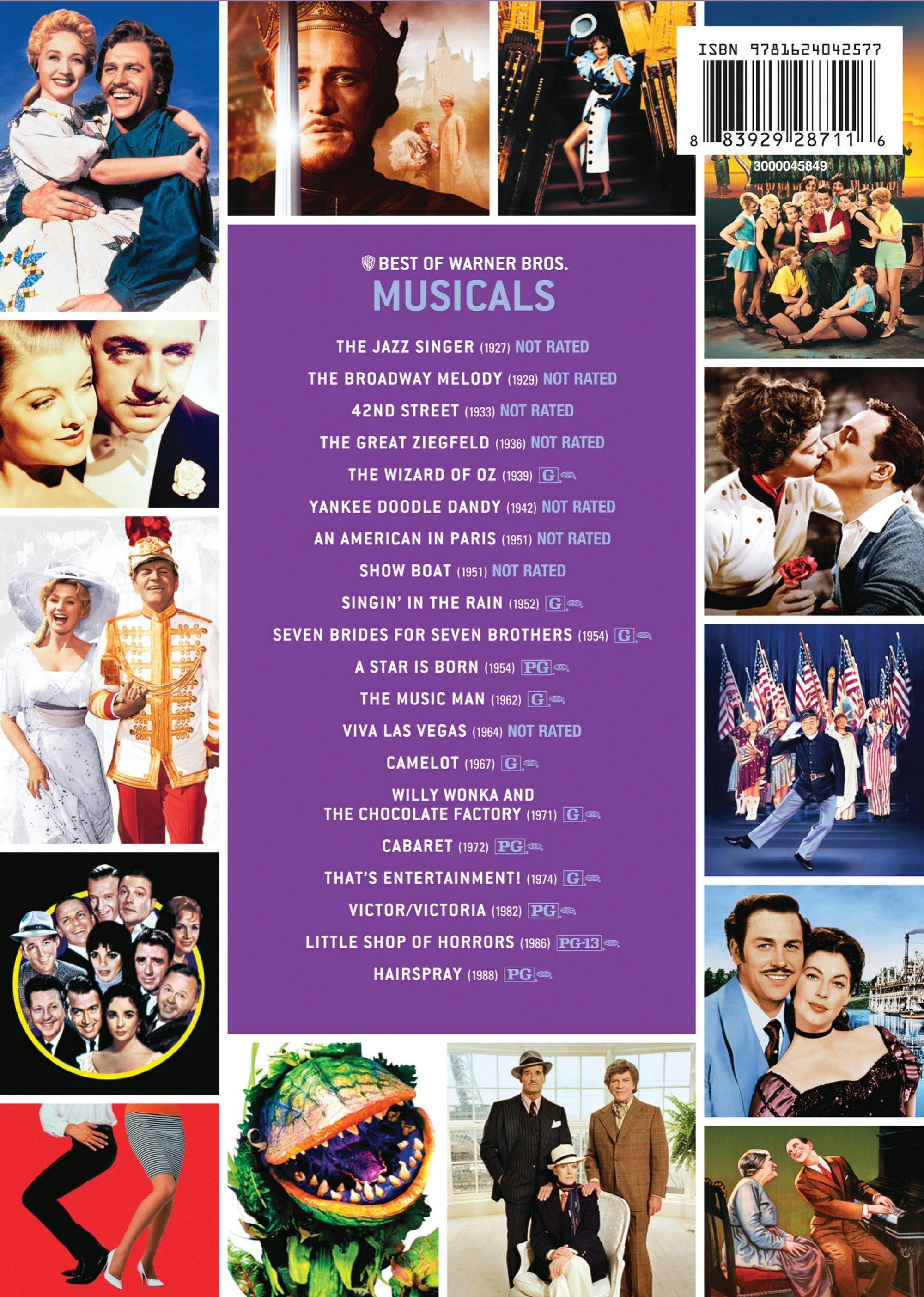 Buy Best of Warner Bros.: 20 Film Collection - Musical Box Set DVD