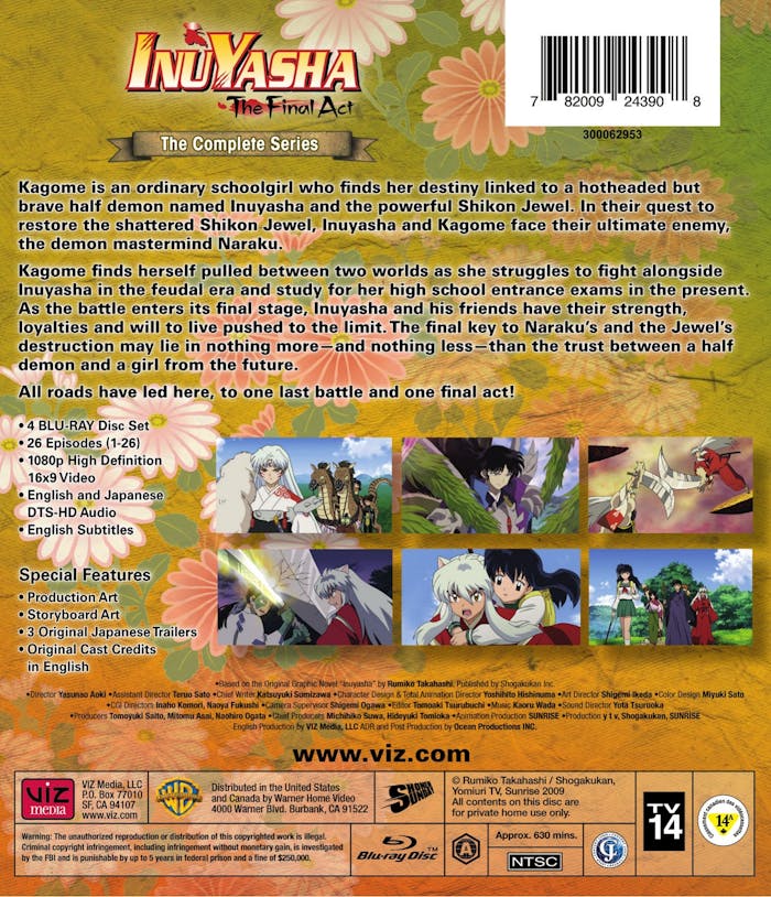 Inuyasha: The Final Act - The Complete Series (Box Set) [Blu-ray]
