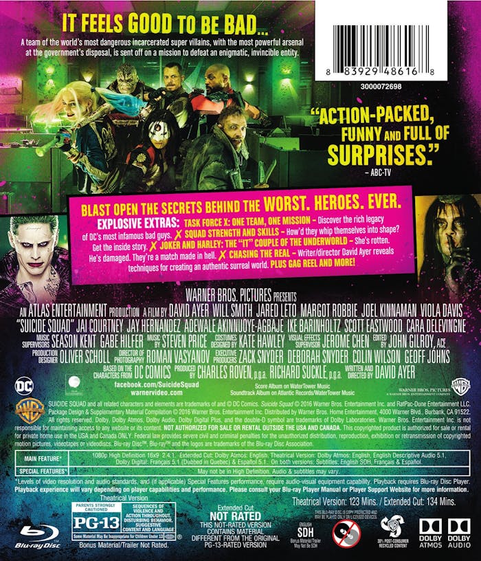 Suicide Squad [Blu-ray]