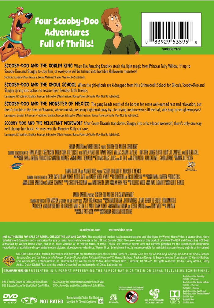 Scooby-Doo!: Monsters (Box Set) [DVD]