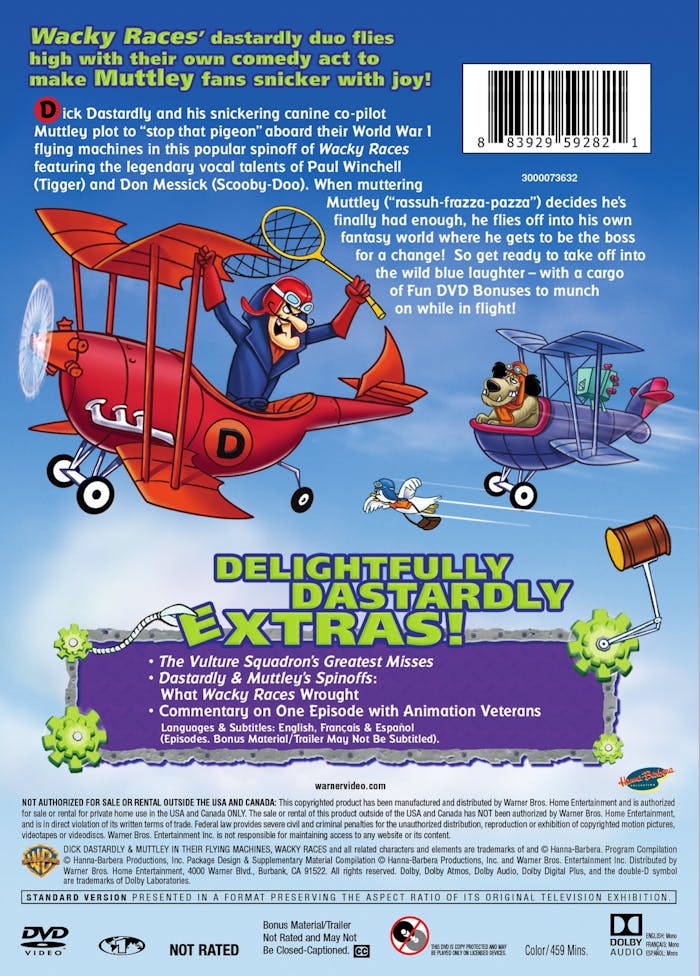 Dastardly and Muttley in Their Flying Machines: Complete Series (Box Set) [DVD]