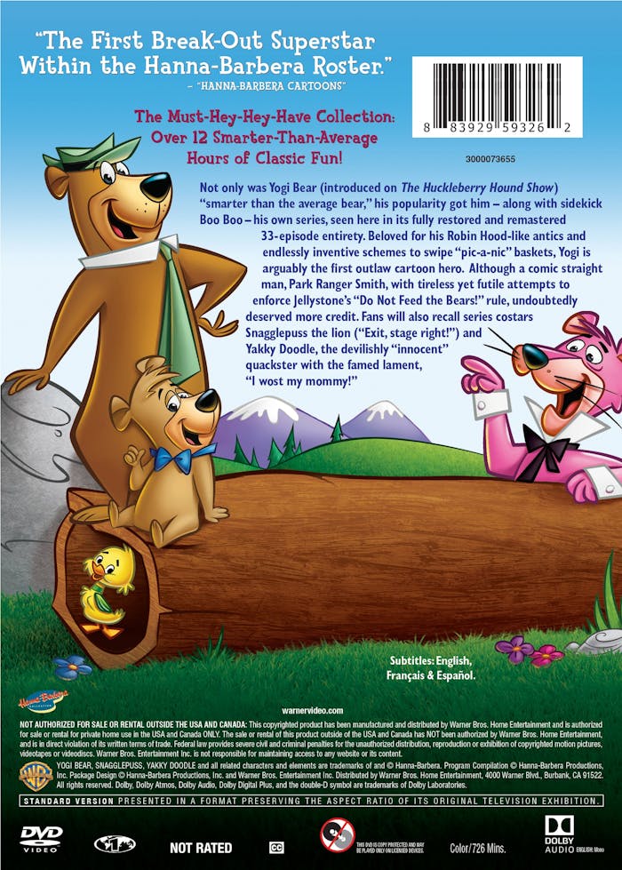 Yogi Bear: The Complete Series (Box Set) [DVD]