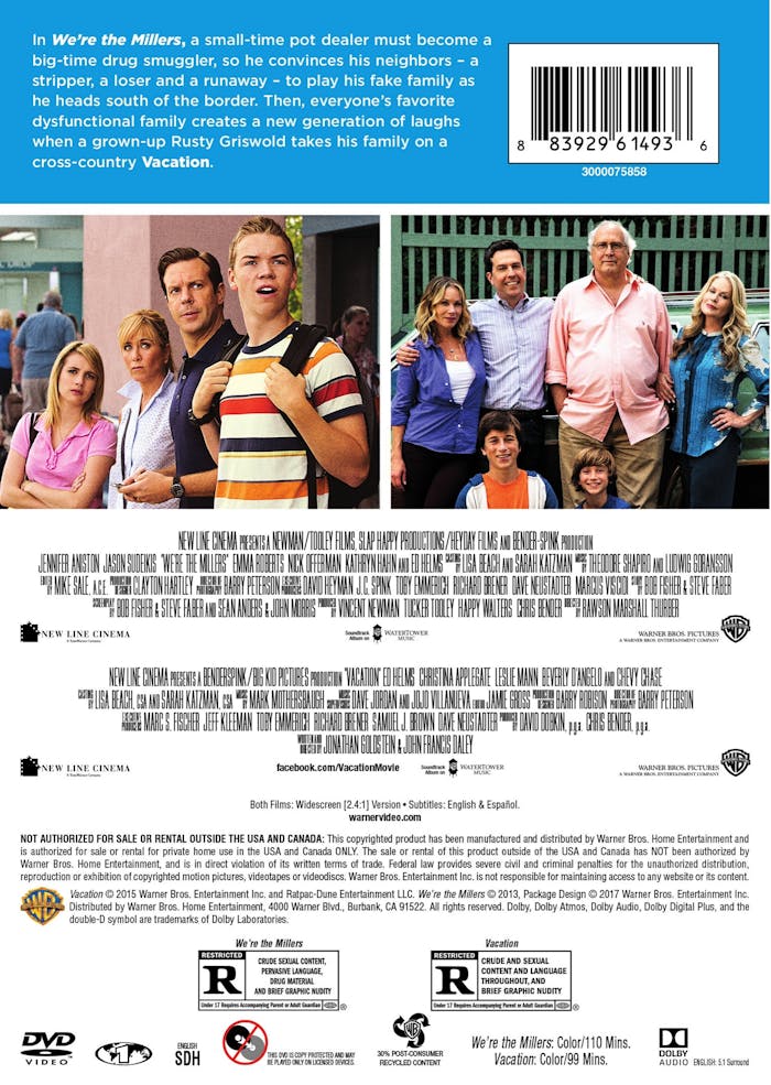 We're the Millers/Vacation (DVD Double Feature) [DVD]
