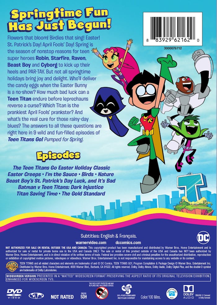 Teen Titans Go! Pumped for Spring [DVD]
