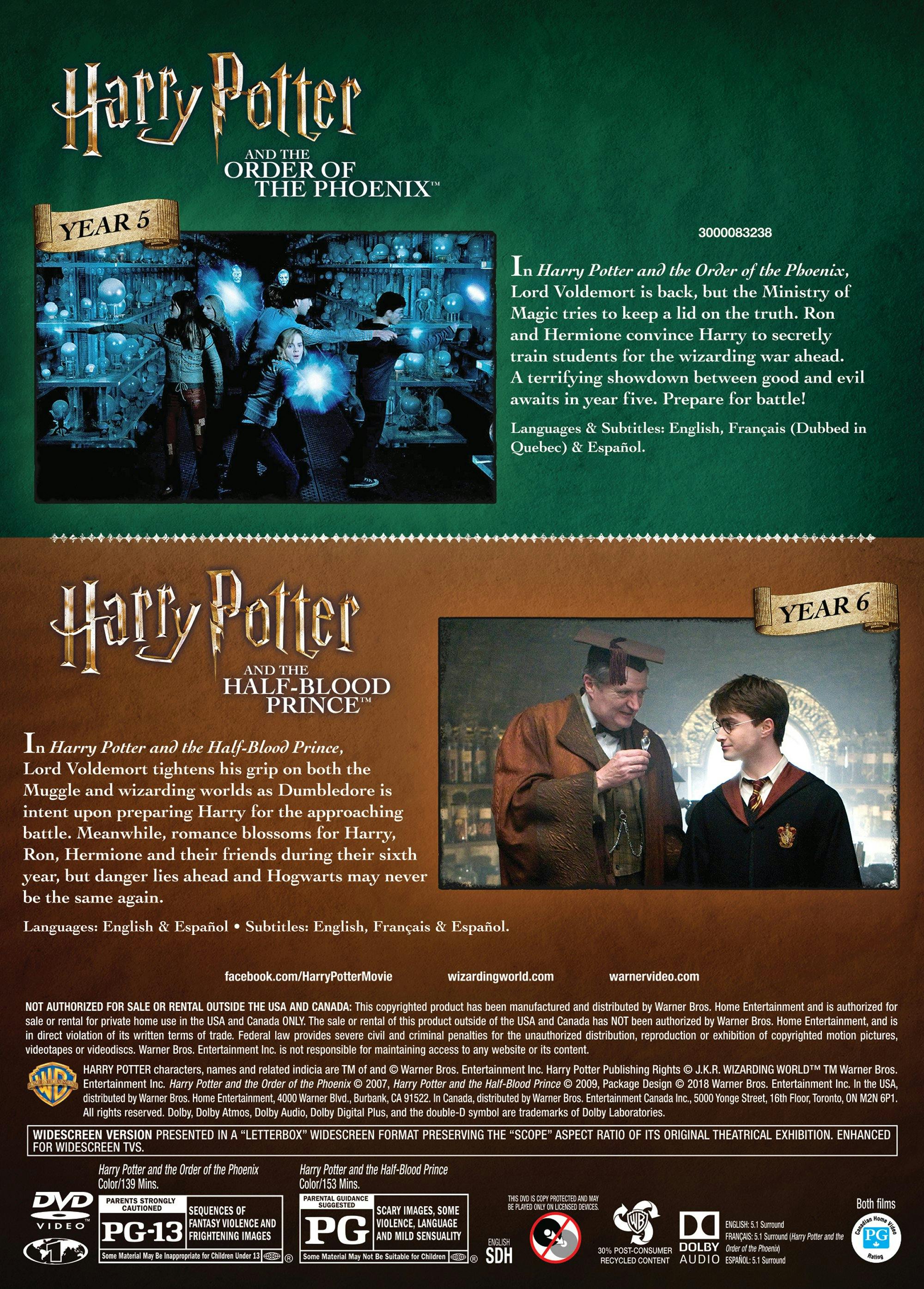 Buy Harry Potter and the Order of the Phoenix Harry Po DVD Double