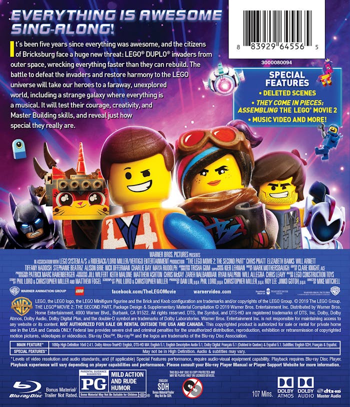 The LEGO Movie 2 [Blu-ray]