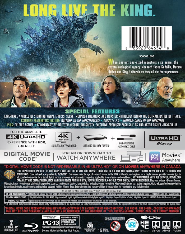 Godzilla - King of the Monsters [UHD]