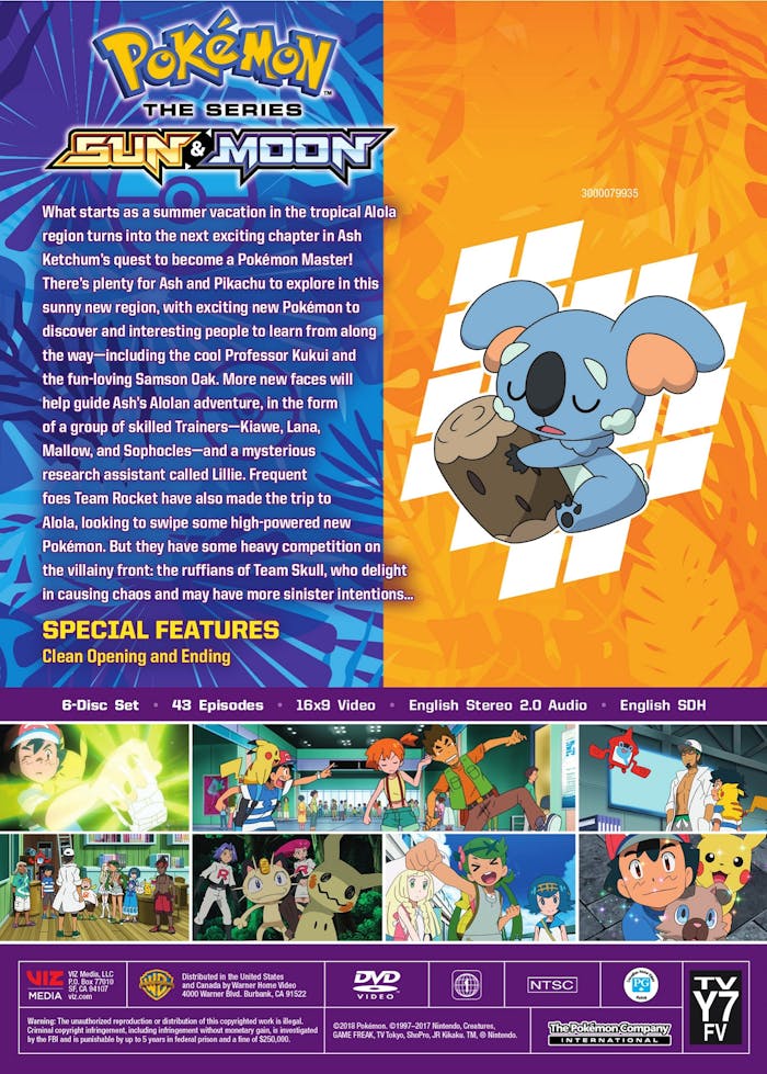 Pokémon: Sun and Moon - Complete Collection (Box Set) [DVD]