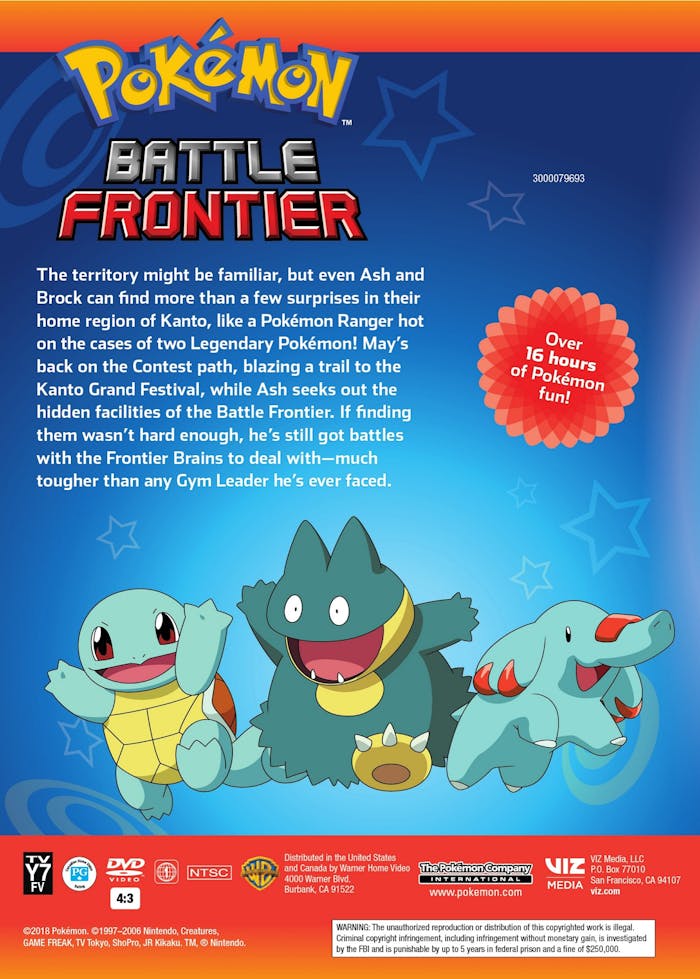 Pokémon: Battle Frontier - The Complete Collection (Box Set) [DVD]