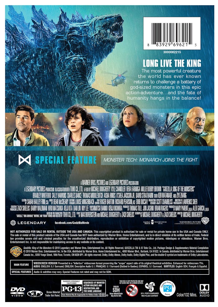 Godzilla - King of the Monsters [DVD]