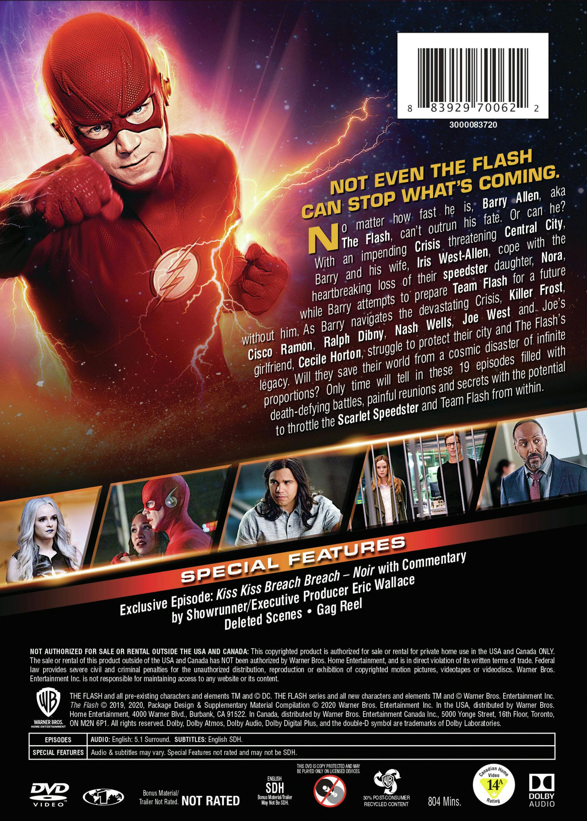 Buy The Flash: The Complete Sixth Season Box Set DVD | GRUV