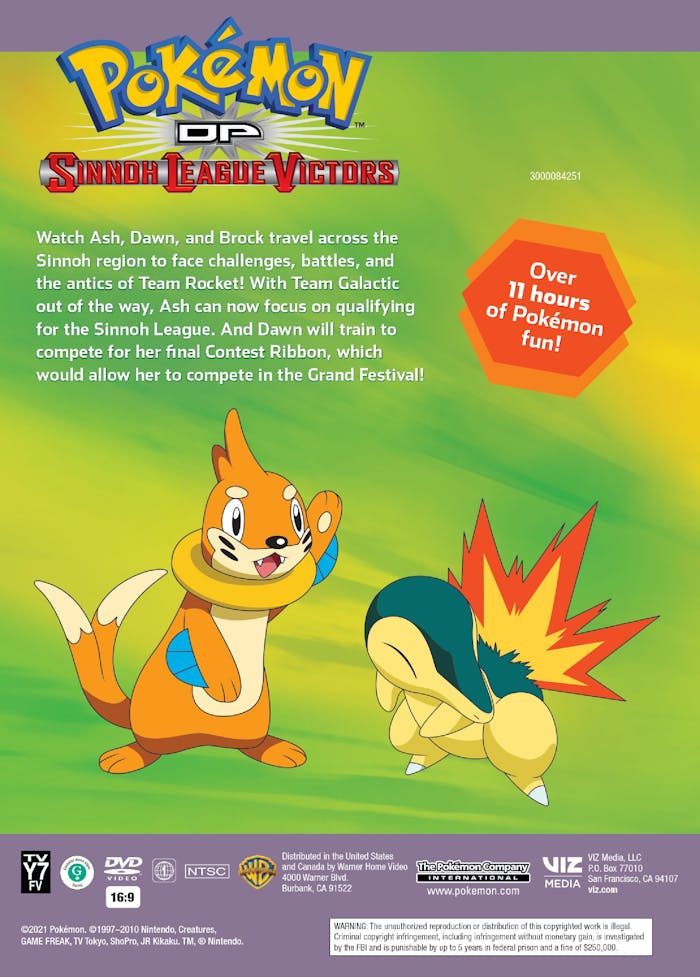 Pokémon: Diamond and Pearl - Sinnoh League Victors (Box Set) [DVD]