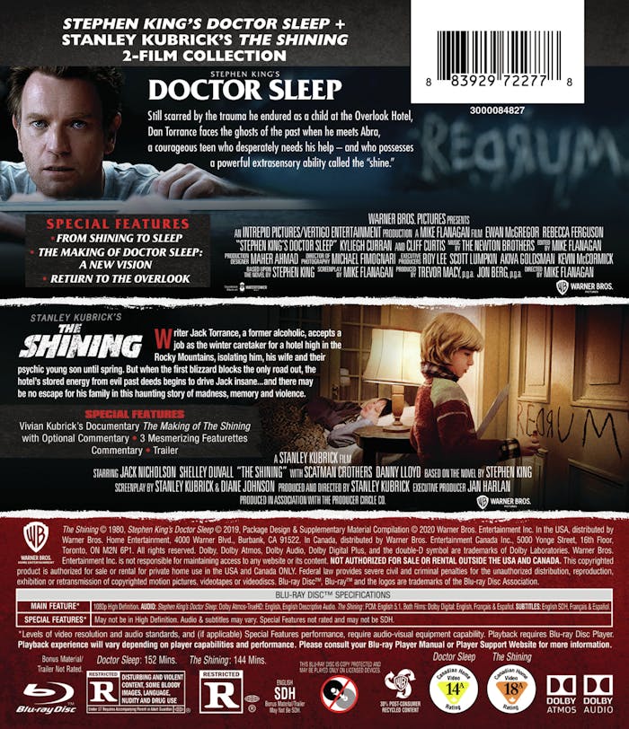 The Shining/Doctor Sleep (Blu-ray Double Feature) [Blu-ray]