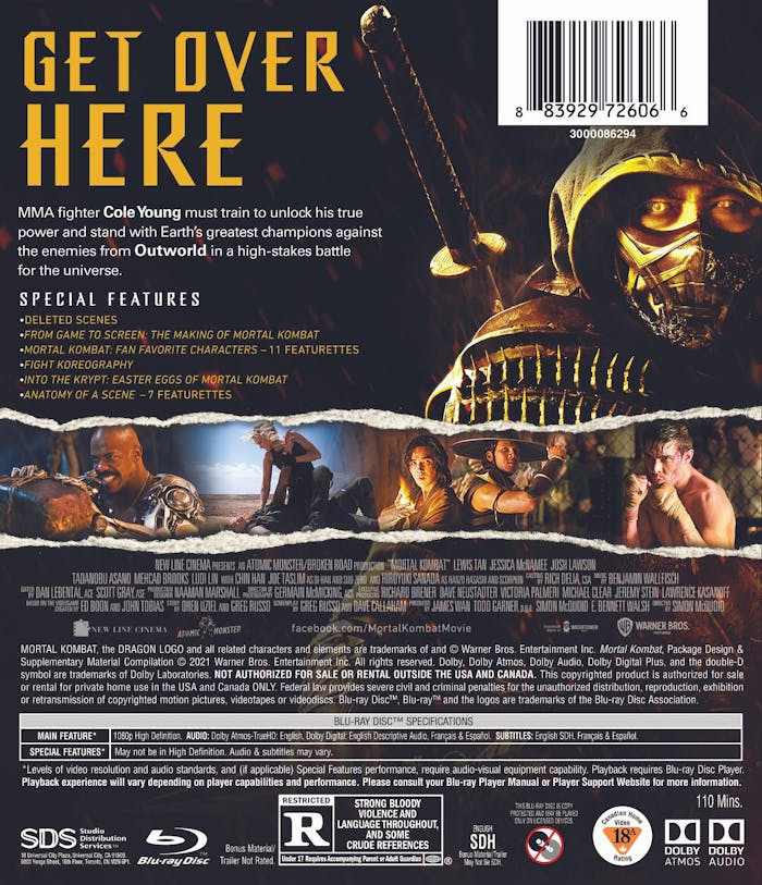 Mortal Kombat [Blu-ray]