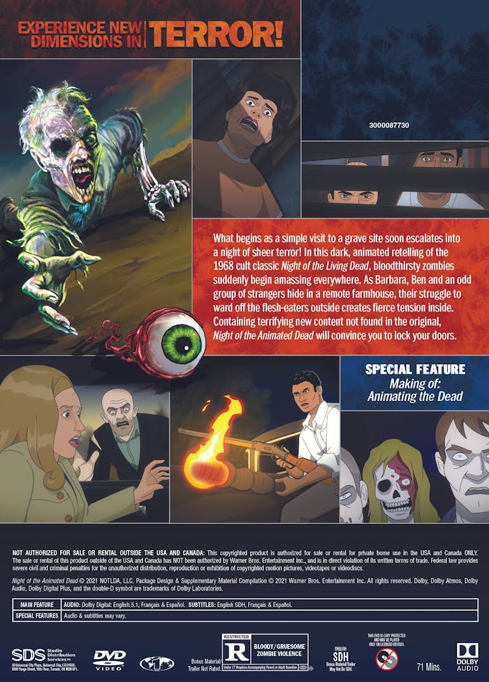 Night of the Animated Dead (DVD + Digital Copy) [DVD]