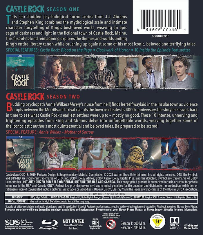 Castle Rock: The Complete Series (Box Set) [Blu-ray]