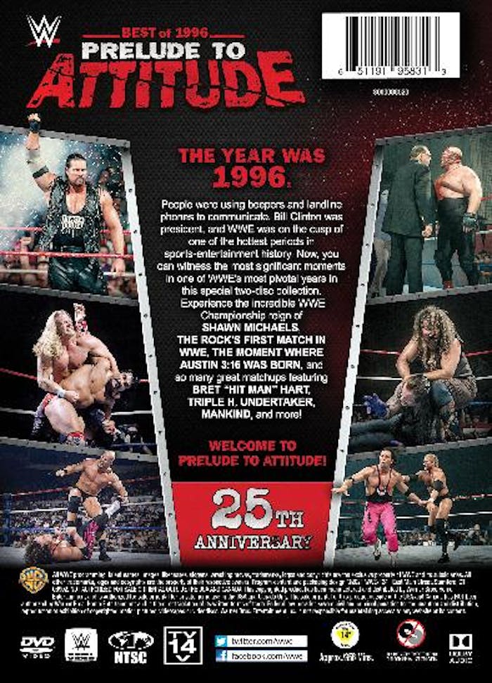 WWE: Best of 1996 - Prelude to Attitude [DVD]