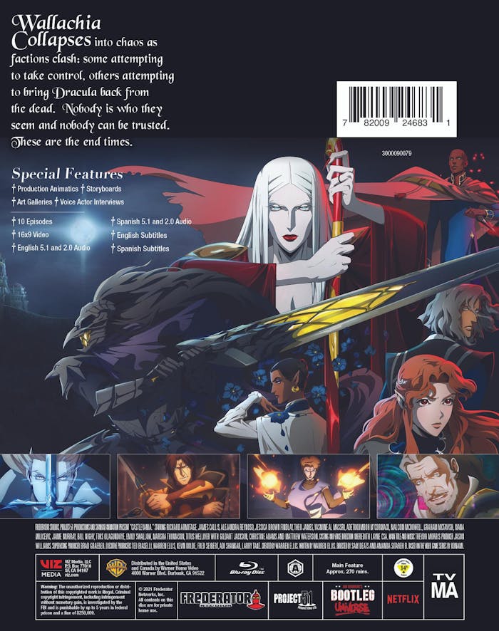 Castlevania: Complete Season 4 [Blu-ray]