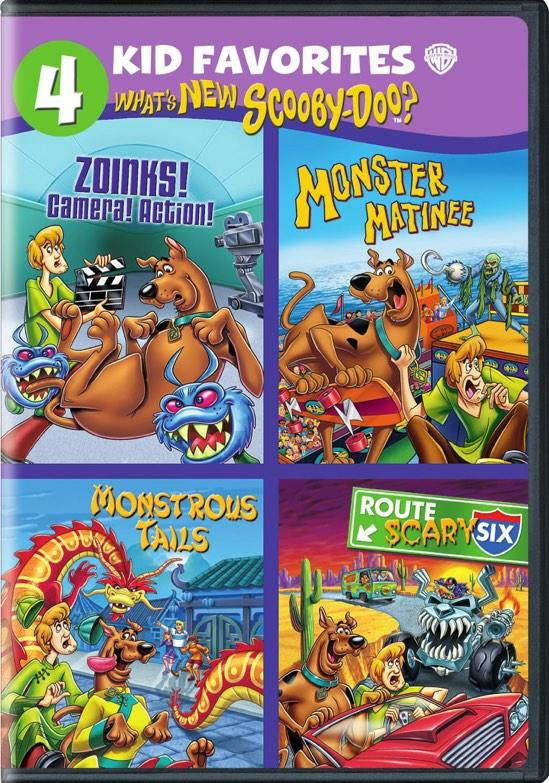 4 Kid Favorites: What's New Scooby-Doo? (DVD Set) - DVD  - Children Movies on DVD - Movies on GRUV