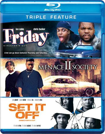 FRIDAY / MENACE II SOCIETY / SET IT OFF (Blu-ray Triple Feature) - Blu-ray