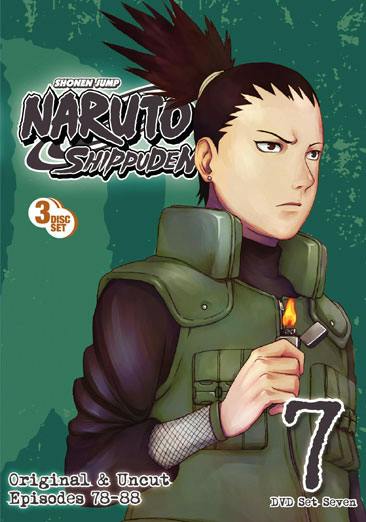 Naruto Shippuden Uncut Set 7 (DVD Set) - DVD