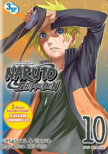 Naruto Shippuden Uncut Set 10 (DVD Boxed Set) - DVD