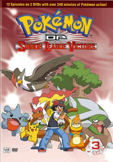 Pokemon: Diamond & Pearl Sinnoh League Victors Set 3 (DVD Set) - DVD