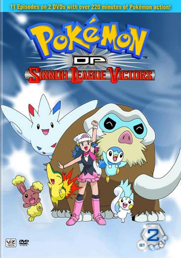 Pokemon: Diamond & Pearl Sinnoh League Victors Set 2 - DVD