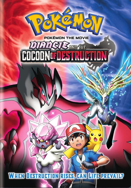 Pokemon the Movie: Diancie and the Cocoon of Destruction - DVD
