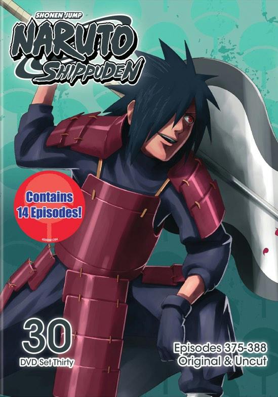 Naruto Shippuden Uncut Set 30 (DVD Set) - DVD